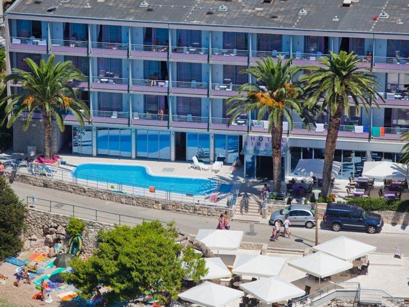 Hotel Sirena Подгора Екстер'єр фото