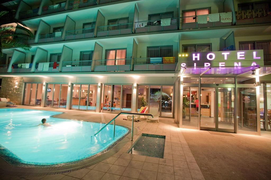 Hotel Sirena Подгора Екстер'єр фото