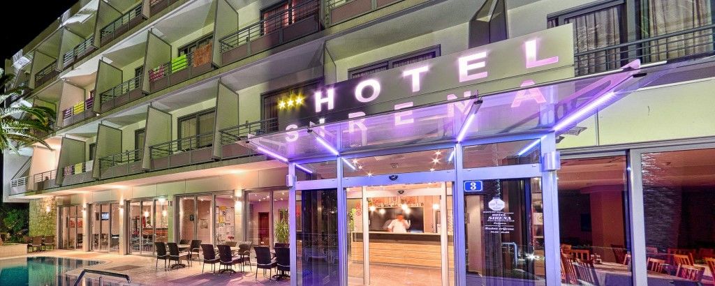 Hotel Sirena Подгора Екстер'єр фото