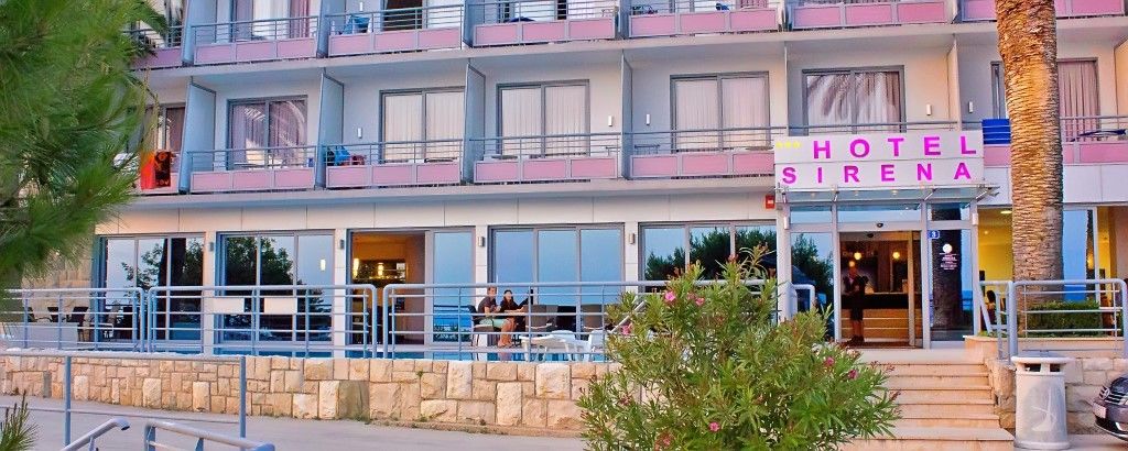 Hotel Sirena Подгора Екстер'єр фото